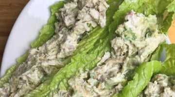 Loaded Chicken Salad Wrap
