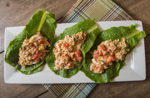 Tuna Avocado Lettuce Wraps (Keto Friendly)