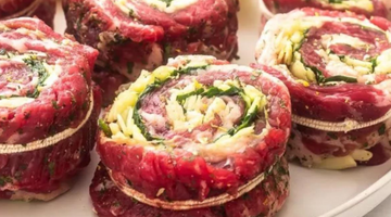 Cheesy Spinach Roll-Ups