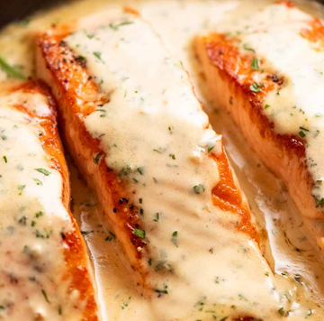 Creamy Salmon Filet