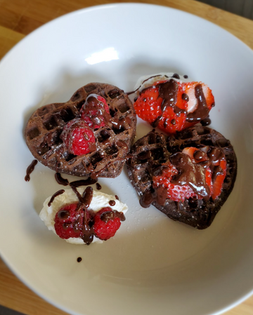 Keto Chocolate Waffles