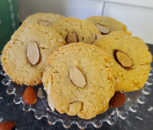 Keto Almond Coconut Cookies