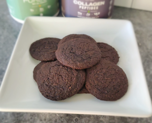 Chocolate Brownie Ricotta Cookies