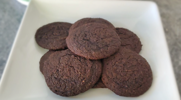 Chocolate Brownie Ricotta Cookies