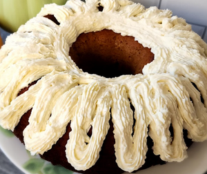 Pumpkin Pound Cake with Cream Cheese Frosting