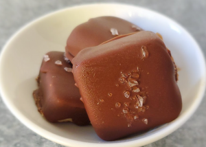 Salted Caramel Chocolate Fat Bombs