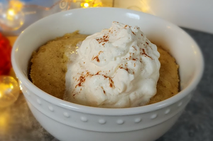 Eggnog 90-Second Mug Cake