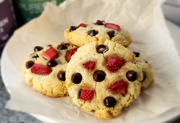 Strawberry Chocolate Chip Cookies