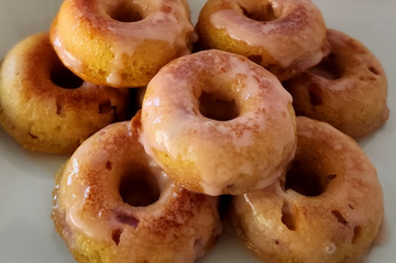 Strawberries and Cream Donuts