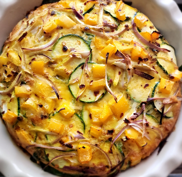 Summer Zucchini quiche