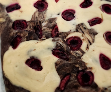 Cherry Cheesecake Brownies