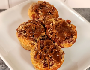 Caramel Apple Coffee cake Muffins