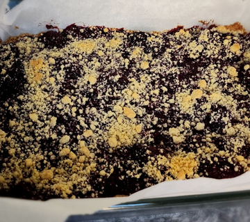 Blackberry Crumb Bars