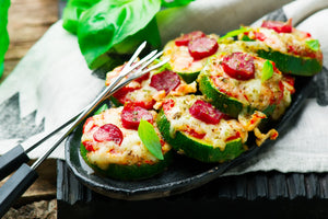 Keto Zucchini Pizza Bites Recipe