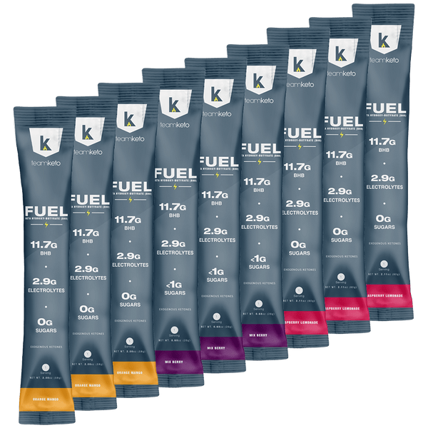 10 Fuel Ketone Travel Packs Variety Bundle