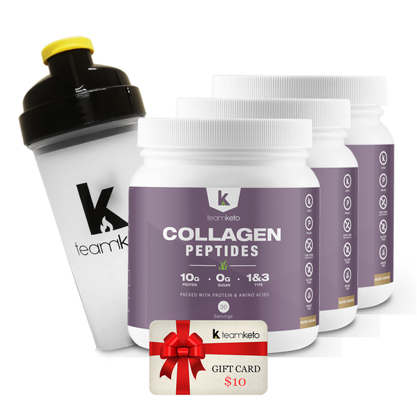 Collagen Protein (3 Bottles) with FREE Gifts + Shaker