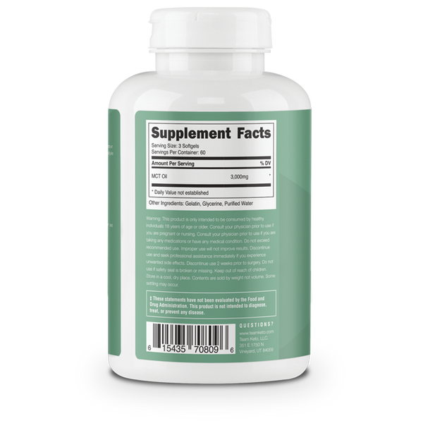 MCT Oil Softgels